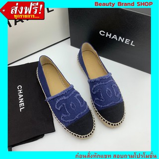 🔥 ราคาส่ง งานตรงปก เป๊ะมาก🔥  รองเท้า Chanel Espadrilles Size 36 - 40 Full Set Option