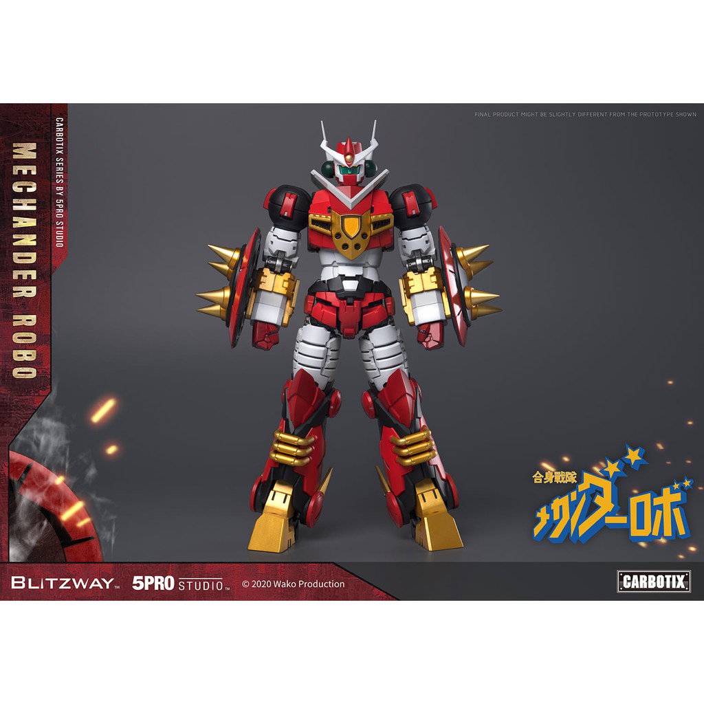 5PRO Studio X Blitzway Carbotix Series Action Figure Mechander Robo ...
