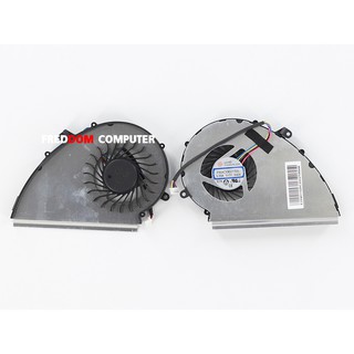 พัดลมโน๊ตบุ๊ค MSI พัดลม CPU MSI GE72VR GP72VR GL72VR MS-179B GPU Cooling FAN 4PIN 1 ชิ้น เทียบรูปก่อนสั่งซื้อ FD3953