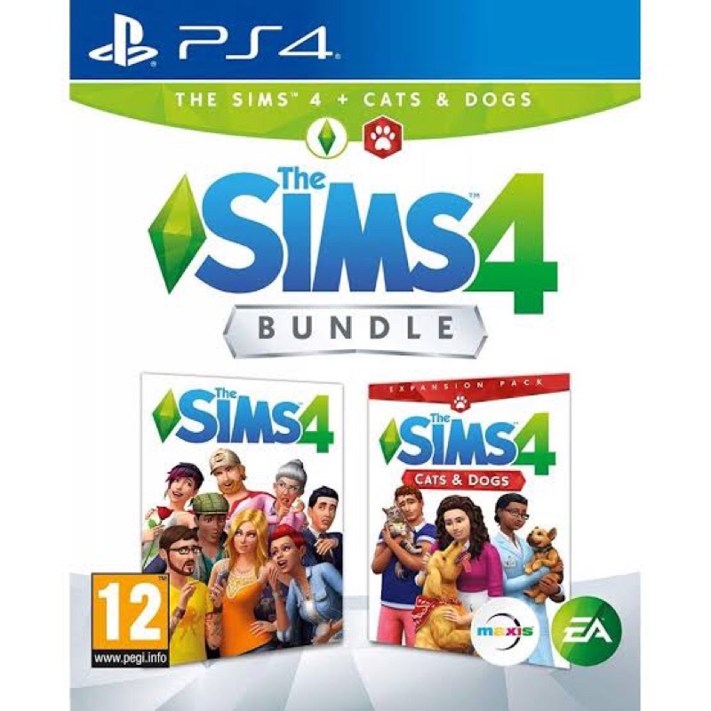 The Sims 4 Bundle Cats And Dogs : ps4 (มือ1)
