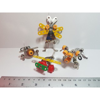 ราคาตัวต่อเหล็ก ของเล่น หุ่นยนต์ แปลงร่าง แนวใหม่ มี 4 แบบ - transformers robot toy DIY