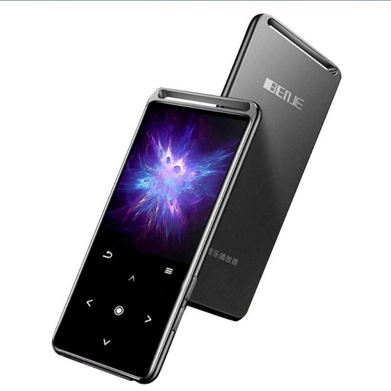 BENJIE M6 Bluetooth 5.0 Lossless MP3 Player 16GB HiFi Portable Audio Walkman With FM Radio EBook Voi
