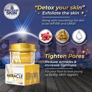 PRECIOUS SKIN MIRACEL  GOLD SLEEPING MASK