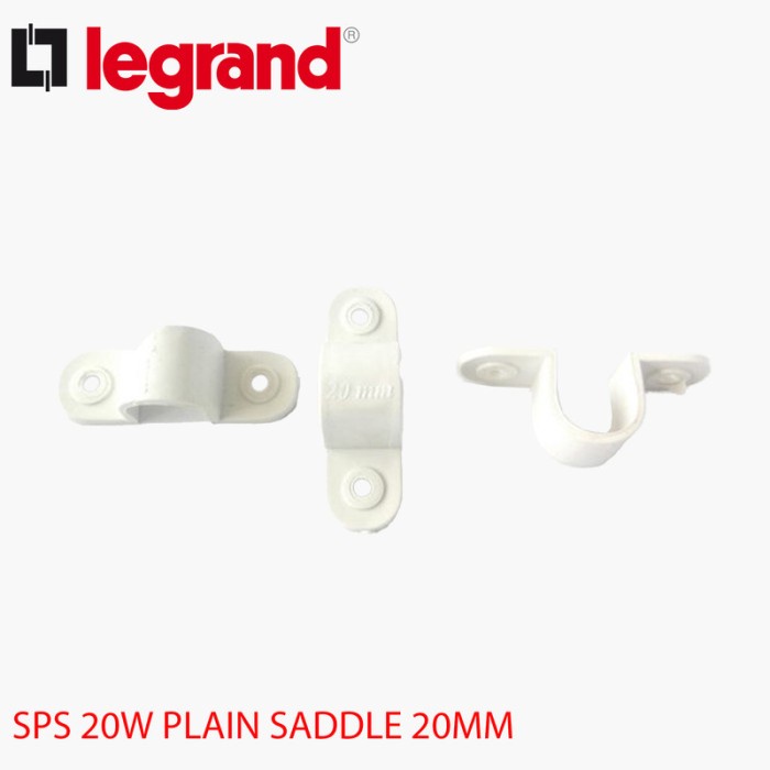 LEGRAND PLAIN SADDLE แคลมป์รัดท่อ 20 มม