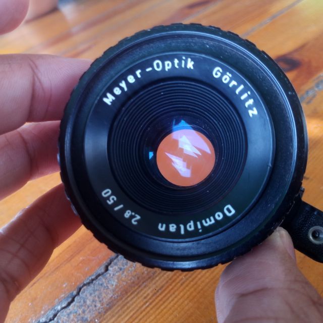 เลนส์ Meyer-Optik Domiplan 50mm f2.8 mount Exatra