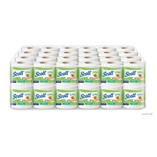 กระดาษชำระ เอ็กซ์ตร้า (แพ็ค48ม้วน) สก๊อตต์ กระดาษทิชชู Extra Toilet Paper (48 Rolls Pack) Scott