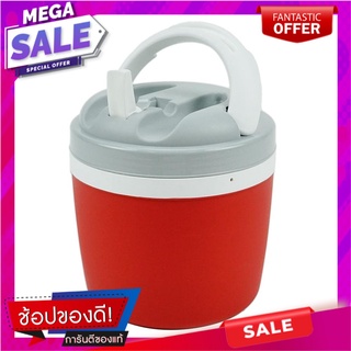 กระติกสมาร์ทคูลเลอร์ ME LIVING COMY 4 ลิตร สีแดง/เทา ภาชนะใส่น้ำและน้ำแข็ง BEVERAGE COOLER ME LIVING COMY 4L RED/GREY