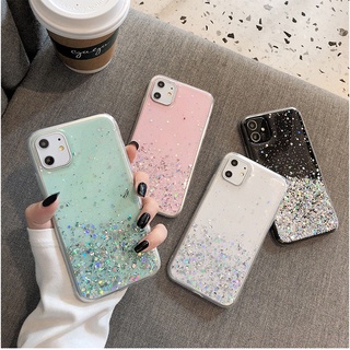 เคส for Huawei Y7A Y9 Y6S Y6P Y9S Y7 Y7P Y6 Nova 9 SE 2i 3i 5T Pro Prime 2018 2019 2020 Glitter Sequins Soft Case Cover