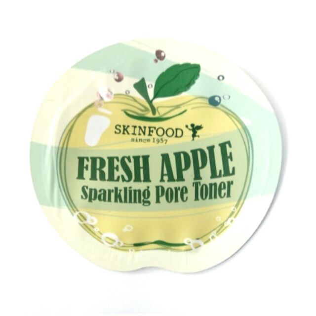 แท้100% Tester Skinfood Fresh Apple Sparkling Pore Tone
