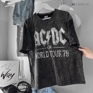 เสื้อวินเทจยุค90🖤ACDC🔥🔥ขายถูก🔥🔥(มีเก็บเงินปลายทาง)