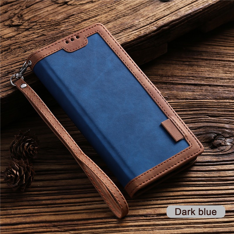 เคสโทรศัพท์มือถือหนัง ผิวด้าน ฝาพับแม่เหล็ก พร้อมช่องใส่บัตร ตั้งได้ หรูหรา สําหรับ Samsung Galaxy A10 A20 A30 A21s A50 A70 A30S A50S A70S M10