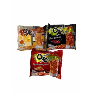 MAMA OK Oriental  Kitchen 85g มาม่า บะหมี่กึ่งสำเร็จรูป แบบแห้ง กดเลือกที่ต้องการได้เลย 1SETCOMBO/จำนวน 3 ซอง/บรรจุ 85g