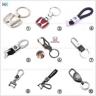 【Ready Stock】Alloy Metal Logo Motorcycle Keychain Car keychain SET for Honda