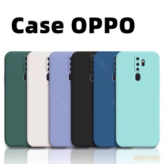 เคส OPPO A9 2020 A5 2020 A57 2022 A31 A54 A16 A1K โทรศัพท์มือถือ ซิลิโคนนิ่ม ขอบสี่เหลี่ยม เรียบง่าย สําหรับ ZBYT