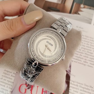 Guess นาฬิกาหรู แถมฟรีกล่องหมอนร้าน ฟรีผ้าเช็ด พร้อมเซ็ทเวลา