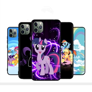 H-125 เคสโทรศัพท์มือถือ ซิลิโคนนุ่ม ลายมายลิตเติ้ลโพนี่ สีรุ้ง สําหรับ Motorola Moto G9 G60S G60 G10 G30 5G G40 G20 G50 Power Plus Play G