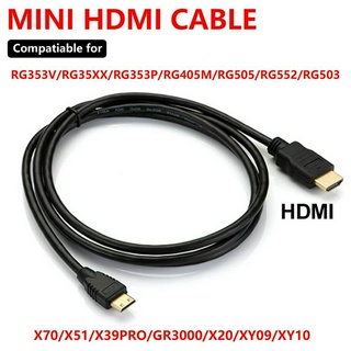 สายเคเบิล HDMI 1080p ปลั๊กชุบทอง 3D ขนาดเล็ก สําหรับมอนิเตอร์ แท็บเล็ต กล้อง การ์ดจอ HDTV