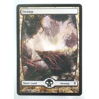 MTG Card Black Core - Modern Set - Basic Land - Swamp 241/249 (Magic: The Gathering - English Proxy Card)