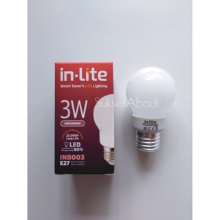 หลอดไฟ Led INLITE 3W **รับประกัน***