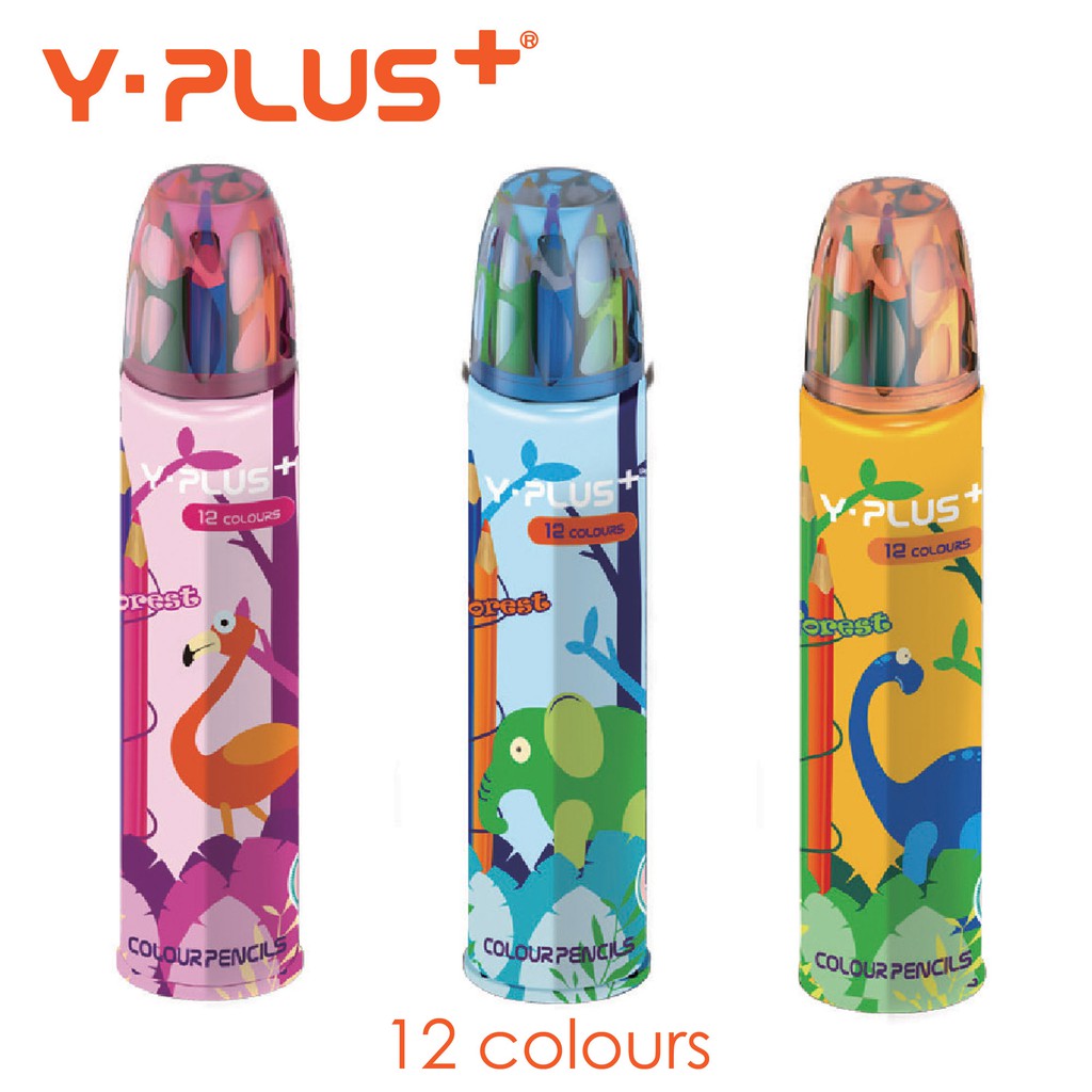 YPlus+ FOREST Color Pencil (12 สี/ชุด)