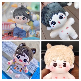 พร้อมส่ง!! ตุ๊กตาป๋อจ้าน ตุ๊กตา 10 cm สุดน่ารัก ตัวเปล่า