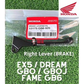 ก้านเบรกมือ สําหรับ Honda EX5 Dream GBO GBOJ FAME BSH [RH] 53175-GB6-920 AAP