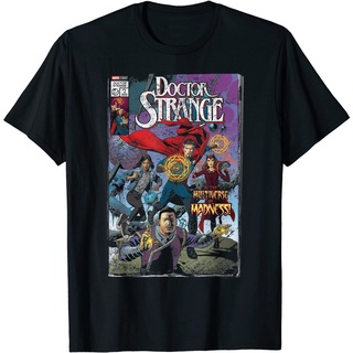 เสื้อยืด พิมพ์ลายการ์ตูน Marvel Doctor Strange In The Multiverse Of Madness สําหรับผู้ใหญ่Size S-5XL