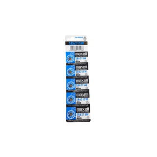 ถ่านกระดุม ถ่านนาฬิกา SR621SW 364/1.55V sr 621 sw Maxell Calcuator Battery ถ่านกลม นาฟิกา เครื่องคิดเลข