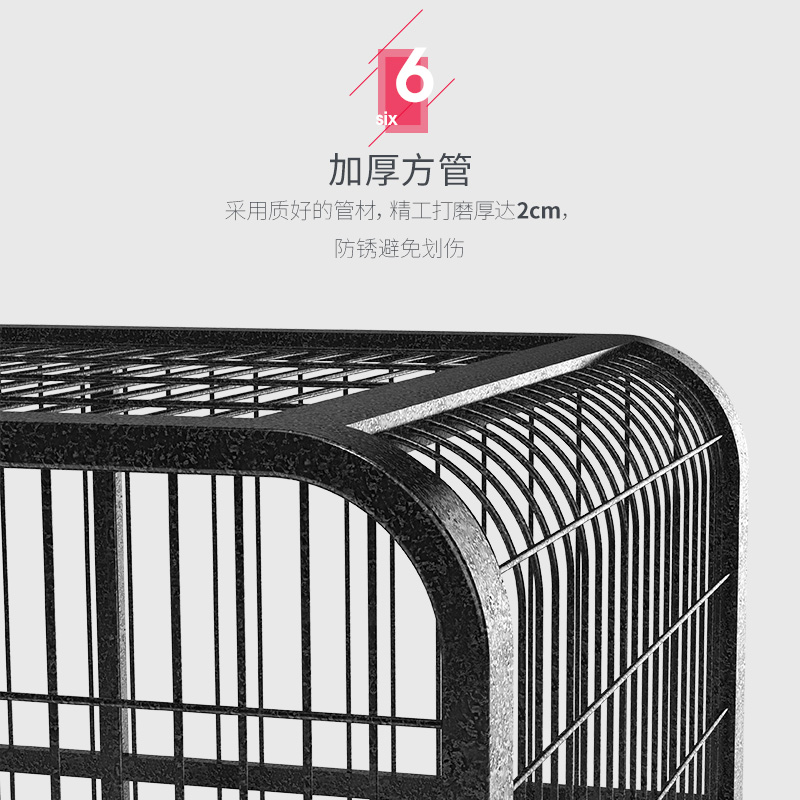 Dog Cage Medium and Large Dog Golden Retriever Labrador Indoor and