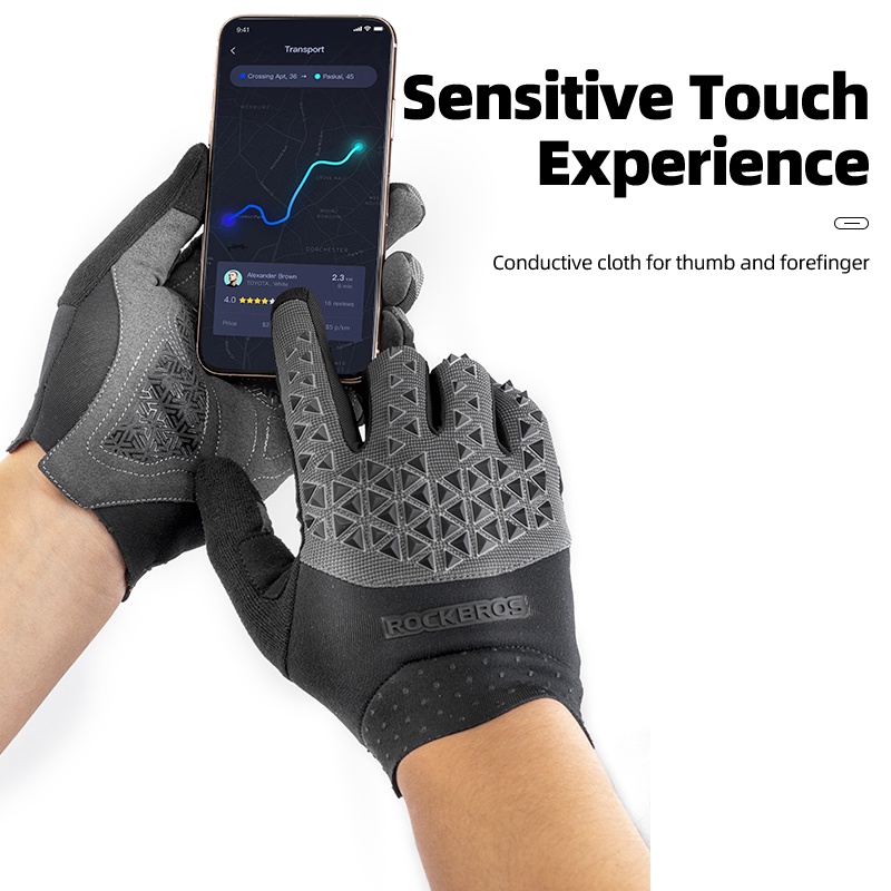 Cycling Gloves Bicycle MTB Gloves Long Finger Road Bike Gloves