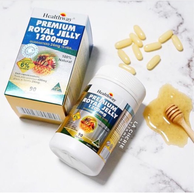 มาพร อมส งค ะ นมผ ง Healthway Premium Royal Jelly 10mg 6 ขนาด 30 เม ด Shopee Thailand