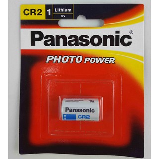 ถ่าน Panasonic CR-2W Lithium 3V. แท้100% (CR2) สำหรับกล้องฟิล์ม