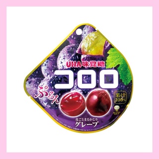 เยลลี่รสองุ่นจากญี่ปุ่น Mikakuto Kororo Grape 40g