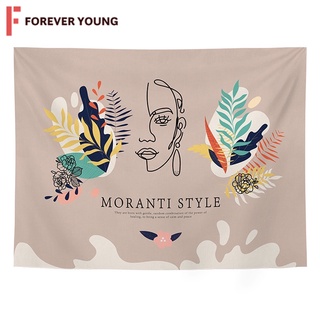 TForever Young-ผ้าแขวนผนัง ผ้าแต่งห้อง ลายน่ารัก สไตล์มินิมอล น่ารักๆ รุ่น TN-2830พร้อมส่งจากไทย