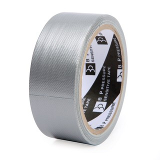 เทปผ้า 1.5นิ้วx8หลา สีเงิน ใบโพธิ์ Cloth tape 1.5 inches x8 yards.