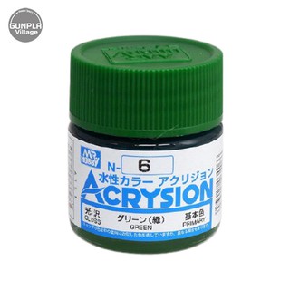 Mr.Hobby MR.ACRYSION COLOR N-06 GREEN 4973028034066 (สี)