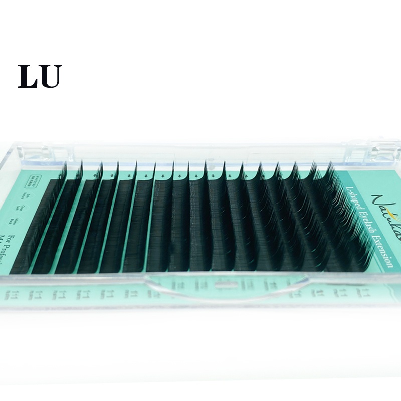 NATUHANA  0.07mm ชนิด L L+ LC LD LU ขนตาต่อ ขนมิ้ง ชนิดเส้นขนตาดำ ธรรมชาติ ขนตาปลอมขนมิ้ง - รูปที่ 6