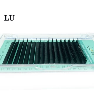 NATUHANA 0.07mm ชนิด L L+ LC LD LU ขนตาต่อ ขนมิ้ง ชนิดเส้นขนตาดำ ธรรมชาติ ขนตาปลอมขนมิ้ง