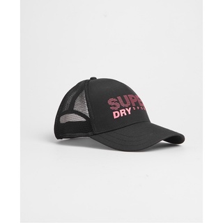 SUPERDRY SPORT CAP หมวก หมวกแก็ป สำหรับผู้หญิง สี Black