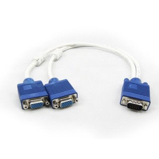 G-LINK สาย y vga Splitter cable 1ออก2 จอ CB-114