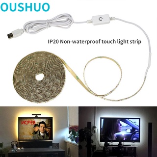 5v 2835 USB LED กันน้ํา IP20 แถบไฟสวิตช์สัมผัสเซ็นเซอร์สมาร์ทไฟครัว LED กันน้ําไดโอดเทปริบบิ้น