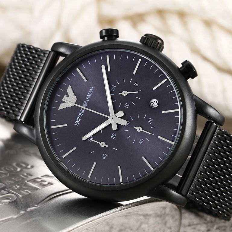 [ของแท้ 100% Emporio Armani AR1968 นาฬิกาข้อมือควอตซ์แฟชั่น กันน้ํา ...