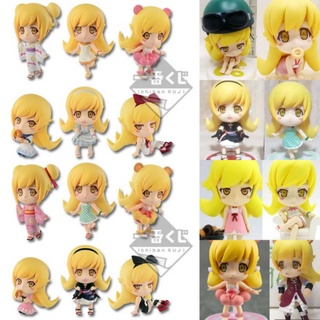 (แท้/มือ1,2) Bampresto Chibi Kyun-Chara Bake monogatari Shinobu Oshino figure ชิโนบุ