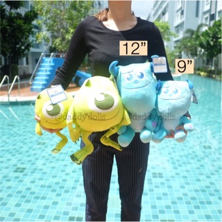 ตุ๊กตา Mike ไมค์ &amp; Sulley ซัลลี่ Kawaii คาวาอิ 9/12นิ้ว