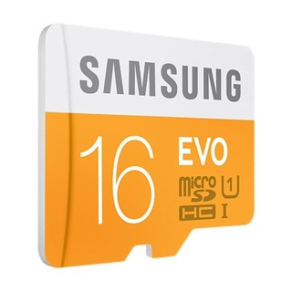 SAMSUNG EVO Micro SD 16GB Memory Card Class 10