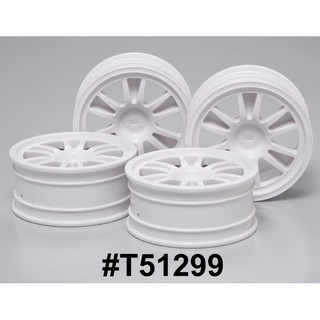 TAMIYA 51299  12-Spoke Wheels 24mm offset +2