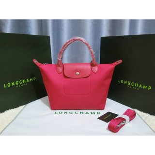 กระเป๋า  Longchamp Le Pliage Neo Size S Color :  Rose Pink 270