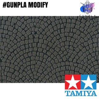 TAMIYA 87165 แผ่นฉากไดโอราม่า Diorama Material Sheet (Stone Paving A)