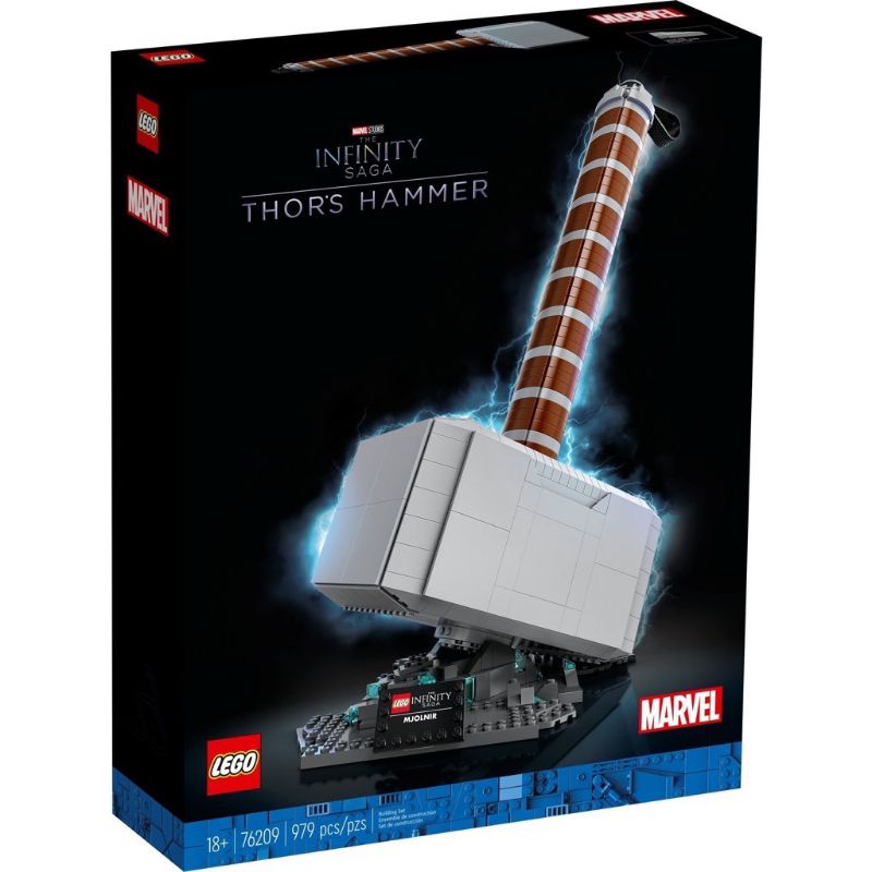 (พร้อมส่ง กล่องสวย) LEGO Marvel 76209 : Thor's Hammer เลโก้ใหม่ ของแท้ 100%