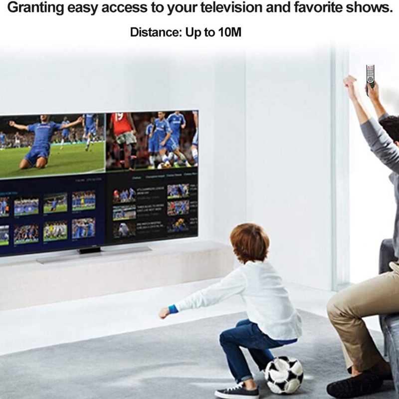 Telecomando Universale Docooler RC1900 – Per TV LCD/LED/Plasma, Sostituisce Oki, Hitachi, Grundig, Sharp E Molti Altri